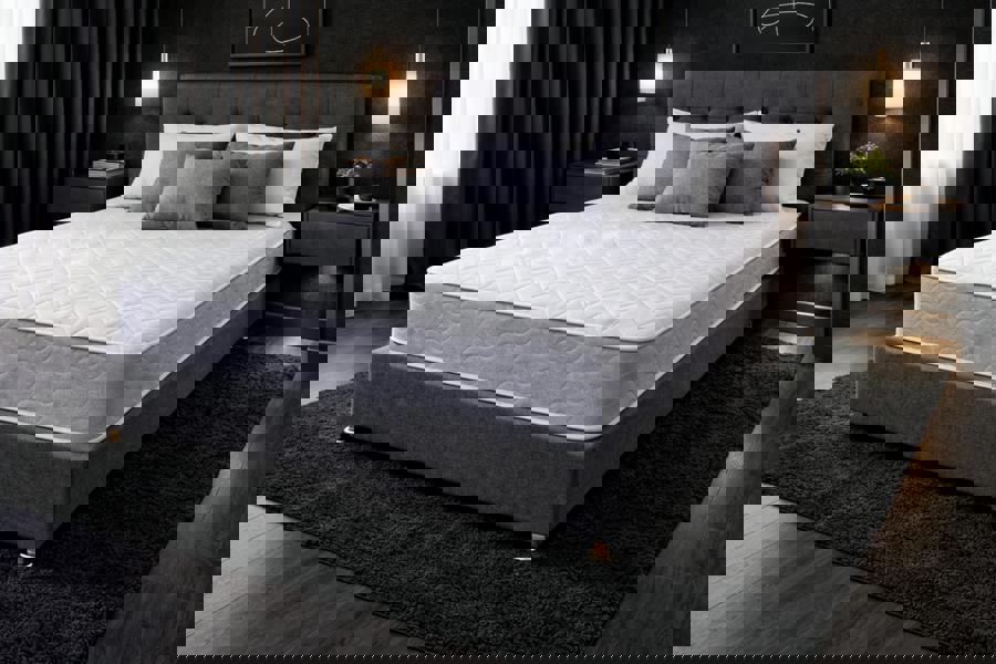 Nexus Mattress Supportive Memory Foam Open Coil Sprung Mattress - 10 INCH