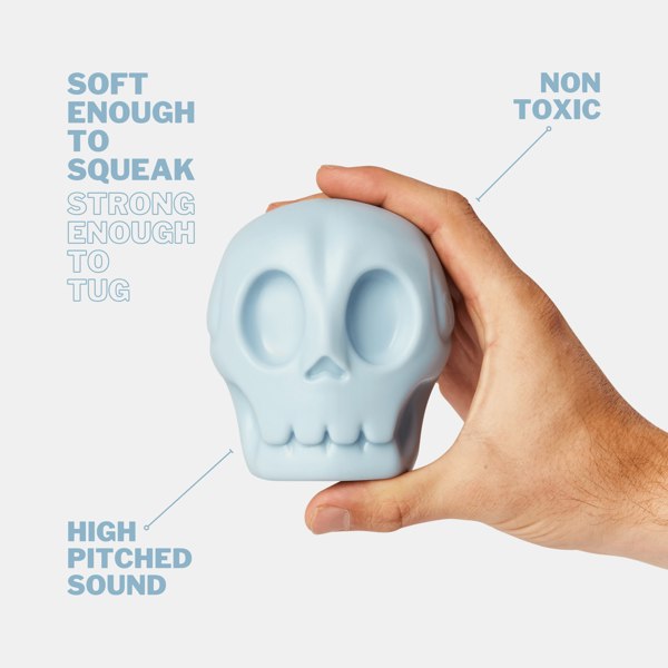 Barc London Skully Squeaky Dog Toy