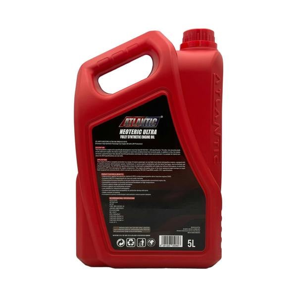 Atlantic 0w20 Fully Synthetic Engine Oil ACEA C5 C6 API SP SN PLUS, SN/RC