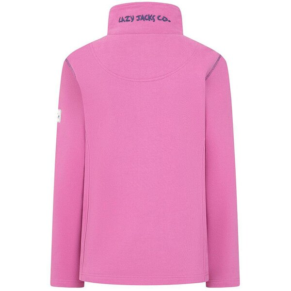 Lazy Jacks LJ33 - Ladies Full Zip Sweatshirt - Raspberry