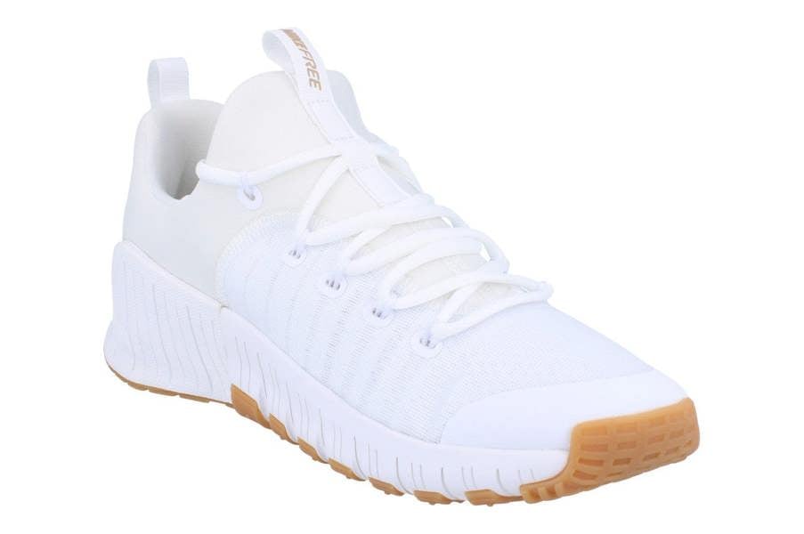 Nike Free Metcon 6 Mens Trainers Fj7127 Shoes  105 - White Hemp Gum Light Brown 105 - Photo 3