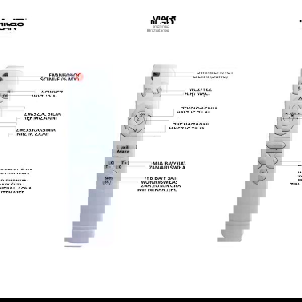 Milagro Yax LED Ceiling Lamp 44cm Remote Control Great Value