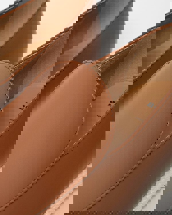 BOSS Orange Sienne Mens Italian Leather Loafers - Medium Brown 210