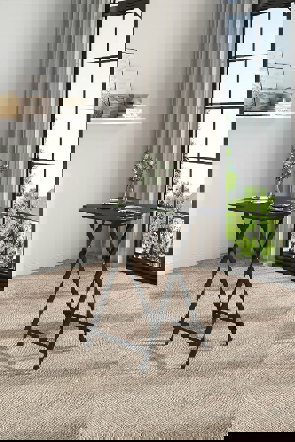 Living and Home Folding Wooden Dining Table 60x60cm