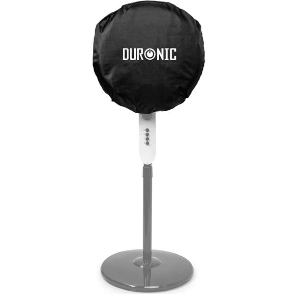 Duronic Fan Dust Cover Black for 12 & 16 Inch Pedestal & Desktop Fans Wipe Clean Cover Only