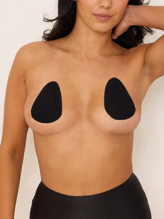 Perky Pear Mini Lifts Boob Tape-BLACK-A-D Cups
