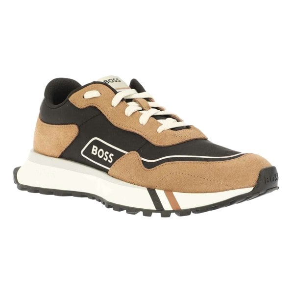 Boss Mens Jonah Running Trainers - Brown/Black