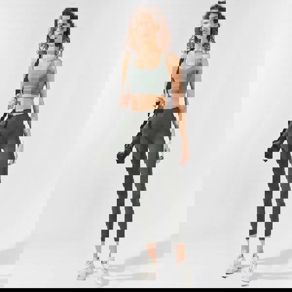 Myga Dark Grey 7/8 YULA High Waist Yoga Leggings