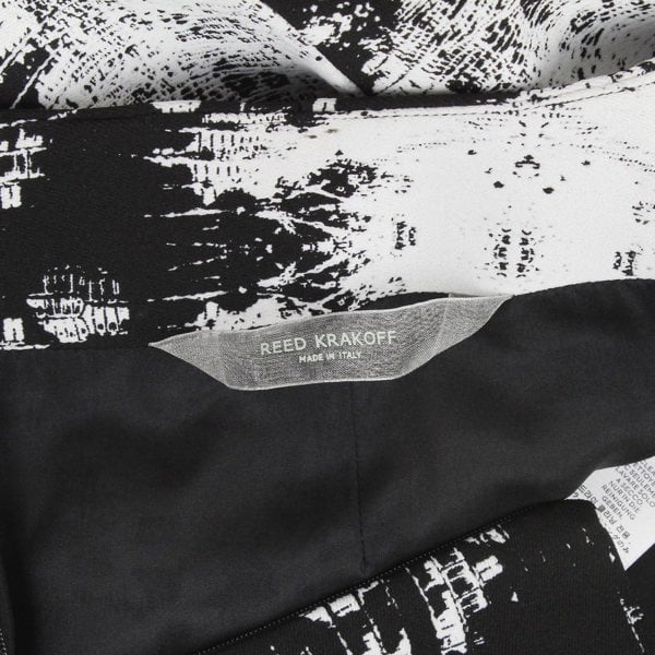 Reed Krakoff Black White Pencil Skirt
