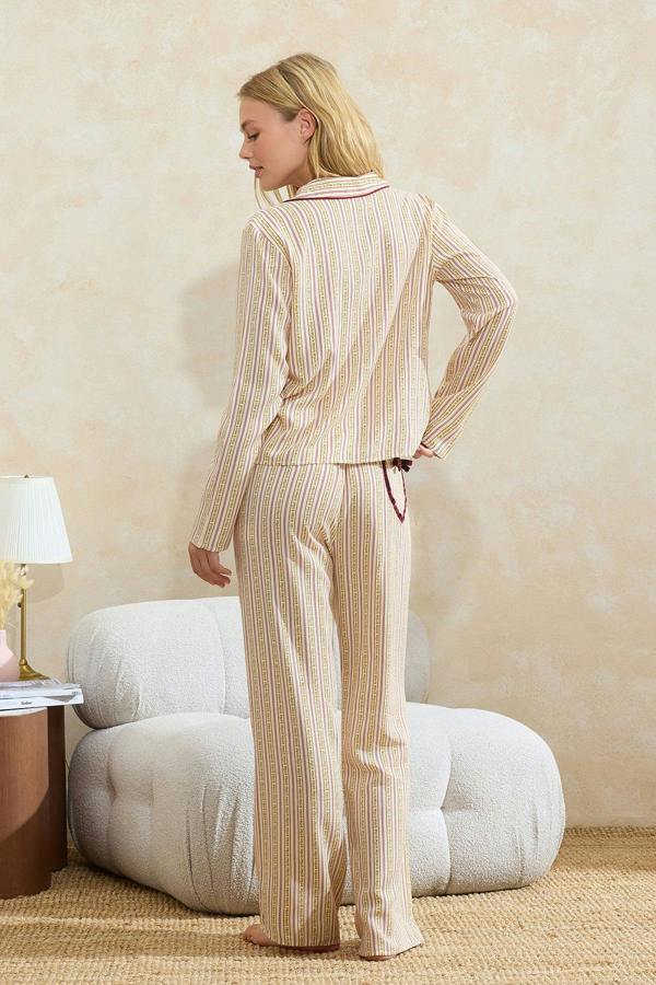 Long Sleeve Shirt and Trouser Pyjama Set