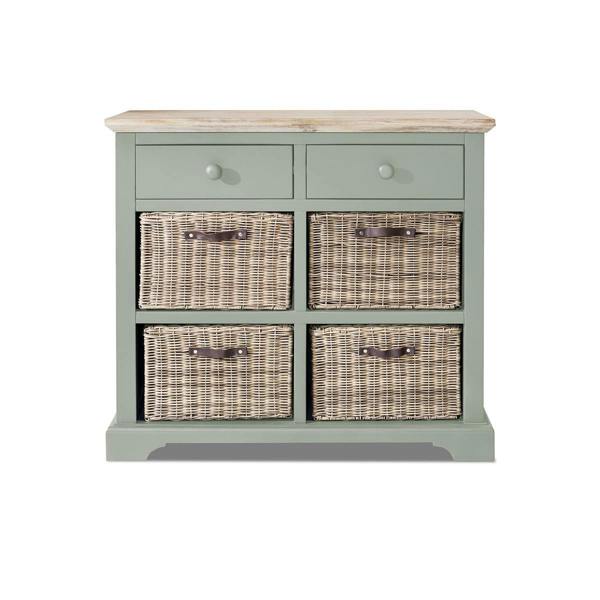 Statement Furniture Florence Sideboard with 2 Drawers and Removable Storage Baskets