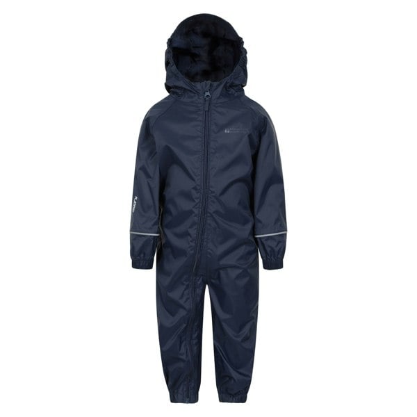 Mountain Warehouse Childrens/Kids Puddle Waterproof Rain Suit - Blue