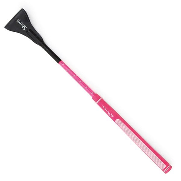 Shires Rainbow Horse Jumping Whip - Pink