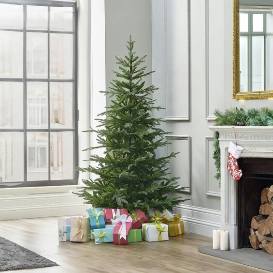 Neo Christmas Tree 7-Foot Artificial Natural Green Realistic Fir
