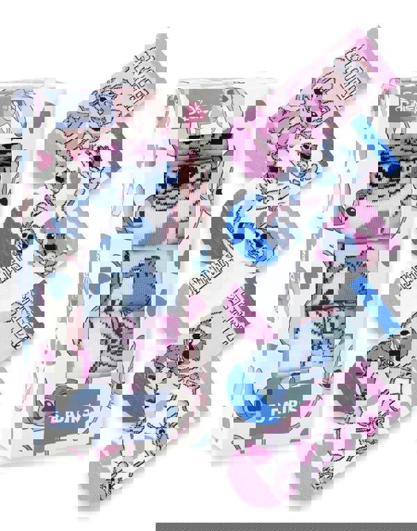 Disney Girls Multicoloured Multi Character Calf Socks Set of 5