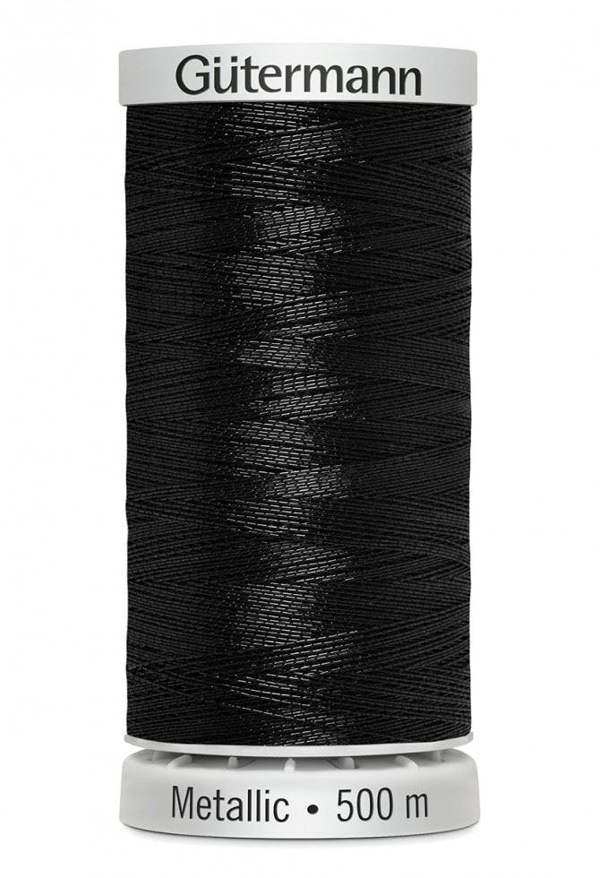 Gutermann Sulky Metallic Embroidery Thread 500m Polyamide, Polyester Thread Suitable For Embroidery