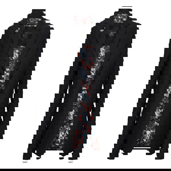 TruClothing TPW-13 - Women's 3 Piece Plain Black Suit