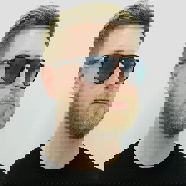 Persol Sunglasses 9649 95/Q8 Black Blue Gradient