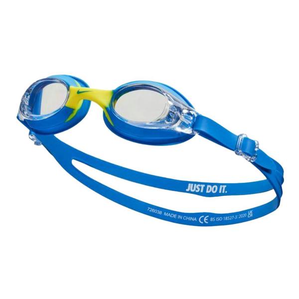 Nike Childrens/Kids Just Do It Swimming Goggles - Blue - 