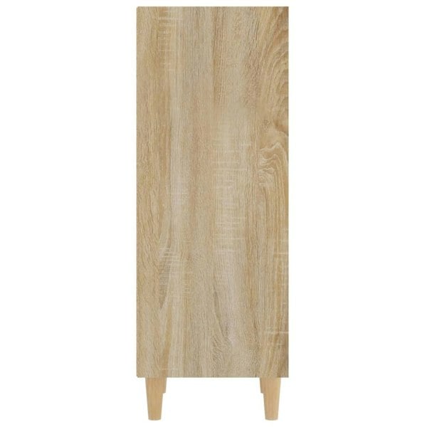 Berkfield Sideboard Sonoma Oak 34.5x32.5x90 cm Engineered Wood