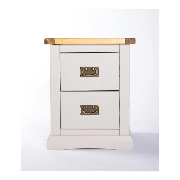 Loreo 2 Drawer Bedside Table