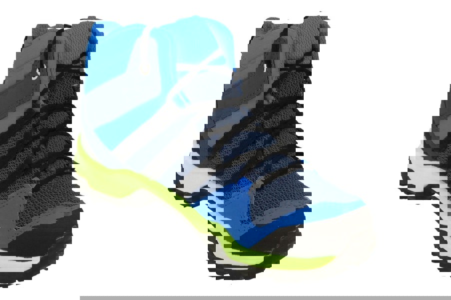 Adidas Hiking Terrex Ax2R Mid R.Rdy Kids Trainers Sneakers  EF2246 - Blue Black Green Ef2246 - Photo 3