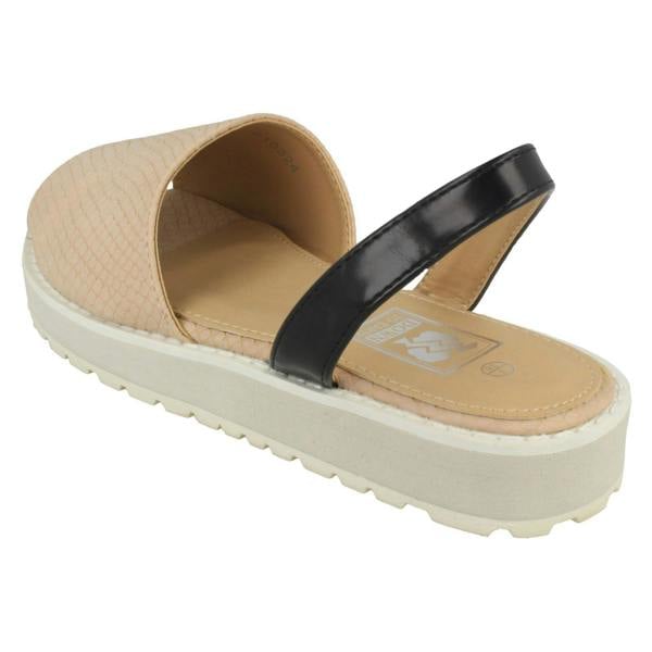 Down to Earth Ladies Down To Earth Slingback Casual Sandals
