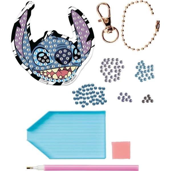 Totum Stitch Diamond Painting Keyring - Blue