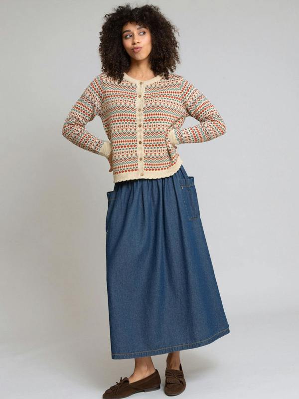 Kite Womens Organic Mudeford Denim Skirt