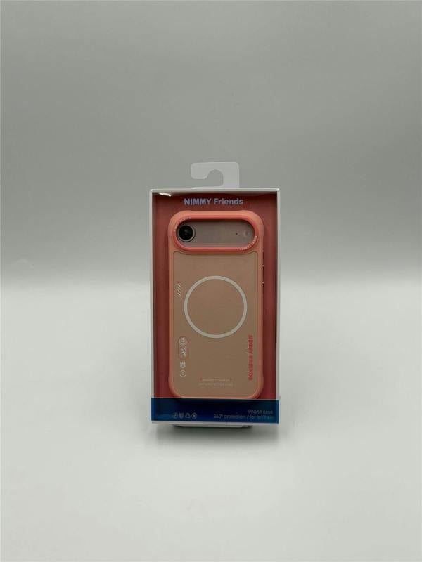 Nimmy Friends Nimmy Cool & Cute 2.0 Case with MagSafe for iPhone 17 Air 6.5" Pink - N-YJKM-CX2.0-IP17-AIR-04