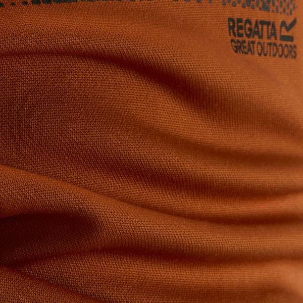 Regatta Childrens/Kids Alvarado Big Logo T-Shirt - Rooibos Tea - 