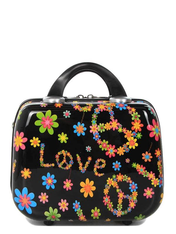 Snowball Hard Shell Printed Dual 4 Wheel Luggage Suitcase
