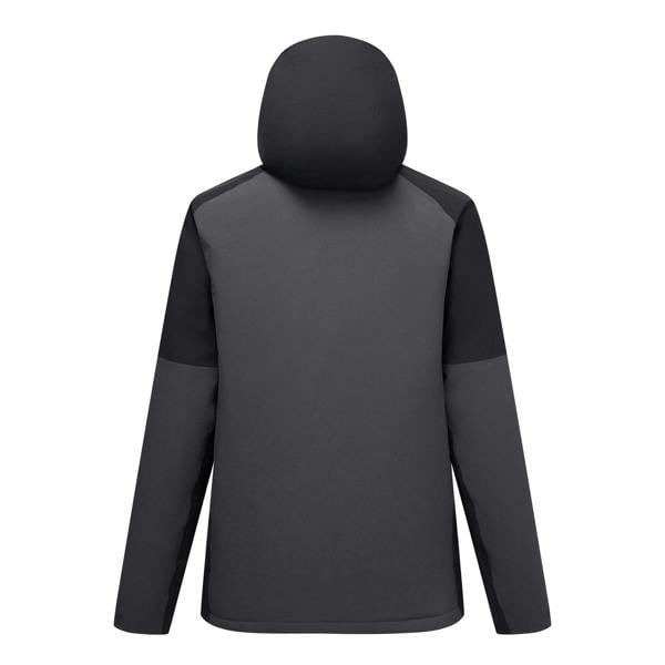 Regatta Mens Highton Two Tone Waterproof Stretch Insulated Jacket - Ash/Black