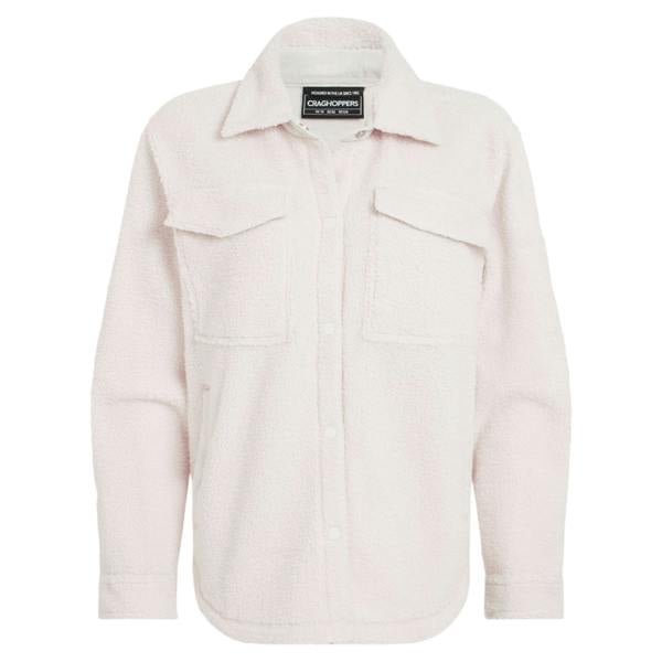 Craghoppers Womens/Ladies National Trust Ribwort Overshirt - Ecru - 