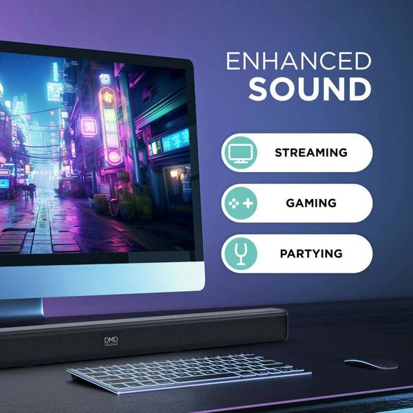 DMD Collective TV Sound Bar - All-in-One, Wireless