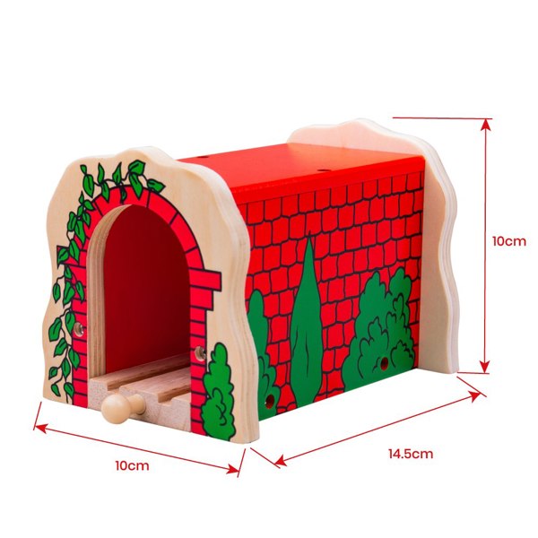 Bigjigs Rail Red Brick Tunnel