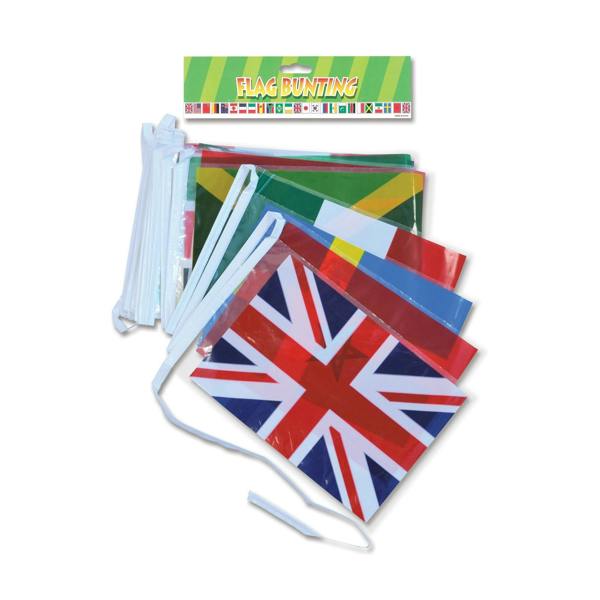 Bristol Novelty Multi Nation Flag Bunting - Multicoloured - 