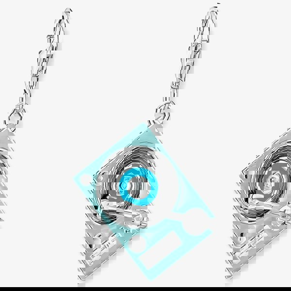 THOMAS SABO 3D Record Player Enamel Pendant Charm 2217-041-7