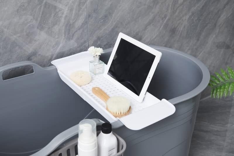 Fimous Bathtub Adults Freestanding Bath for Hot Bath and Ice Bath for Small Bathroom Grey