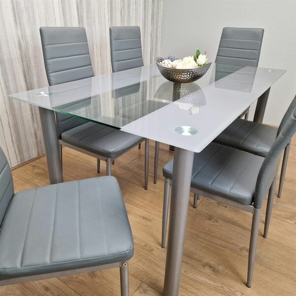 Kosy Koala Dining Table Set with 6 Chairs Dining Room, and Kitchen table set of 6
