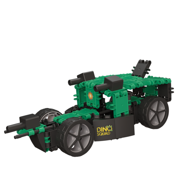  Clics Bucket Dino World Click and Play Bucket 181 Pieces