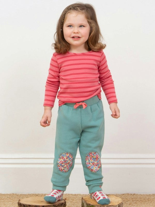 Kite Girls Organic Rosey Stripe T-Shirt