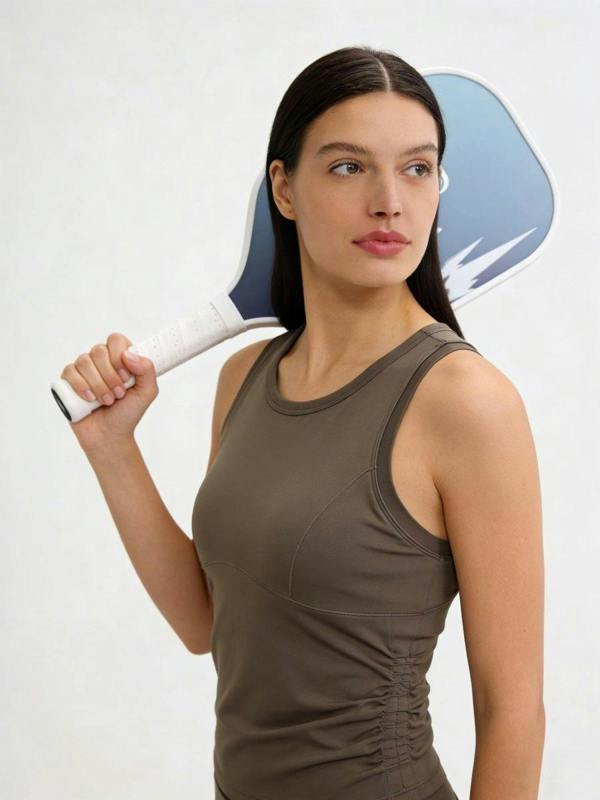 Anniou Side Ruched Sports Tank