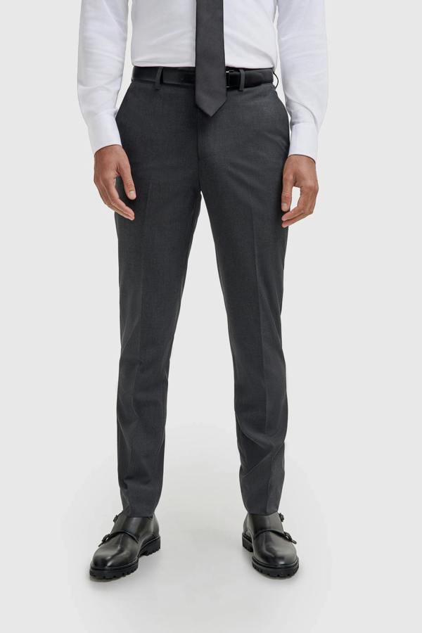 House of Cavani Malibu - Men's Charcoal Textured Trousers
