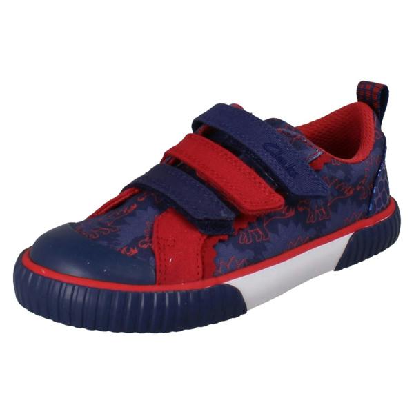 Clarks Boys Clarks Canvas Foxing Tri