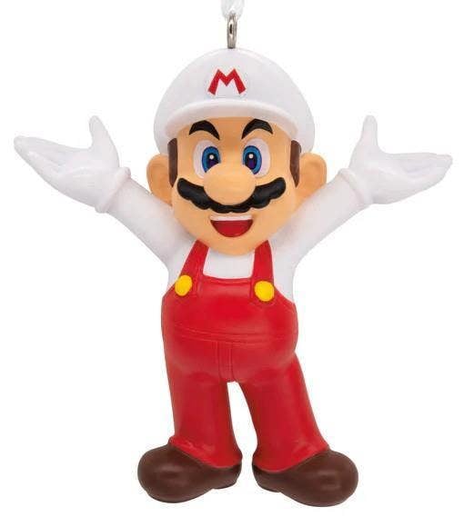 Hallmark Super Mario - Fireman Mario Christmas Tree Ornament