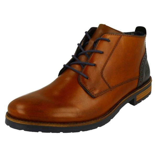 Rieker Mens Rieker Lace Up Ankle Boots 14605