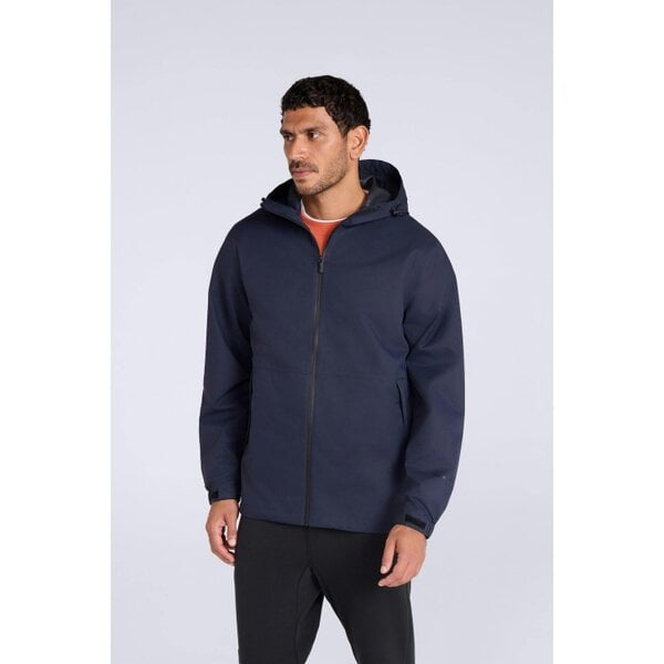 Animal Mens Pace Packable Waterproof Jacket - Dark Blue