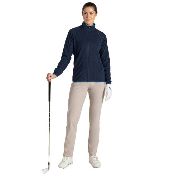Craghoppers Womens/Ladies Belfairs Nosilife Full Zip Golf Fleece - Blue Navy - 