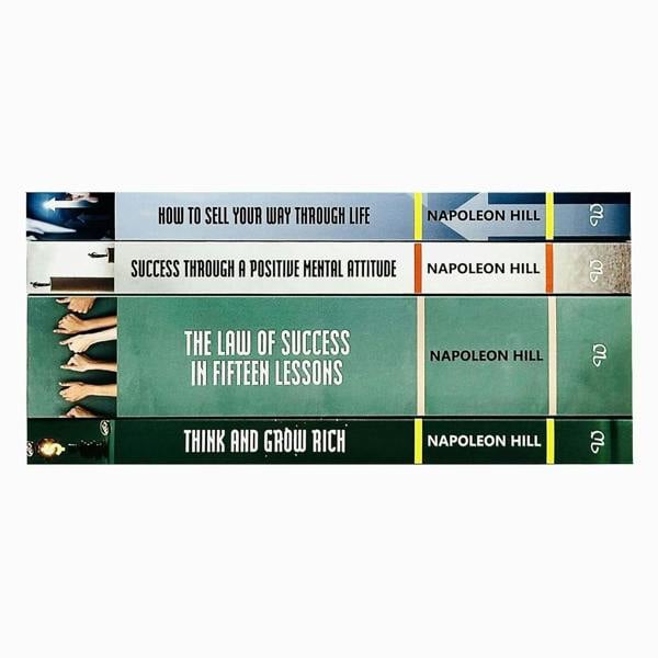 Napoleon Hill 4 Books Collection Box Set – Think and Grow Rich & Success Collection